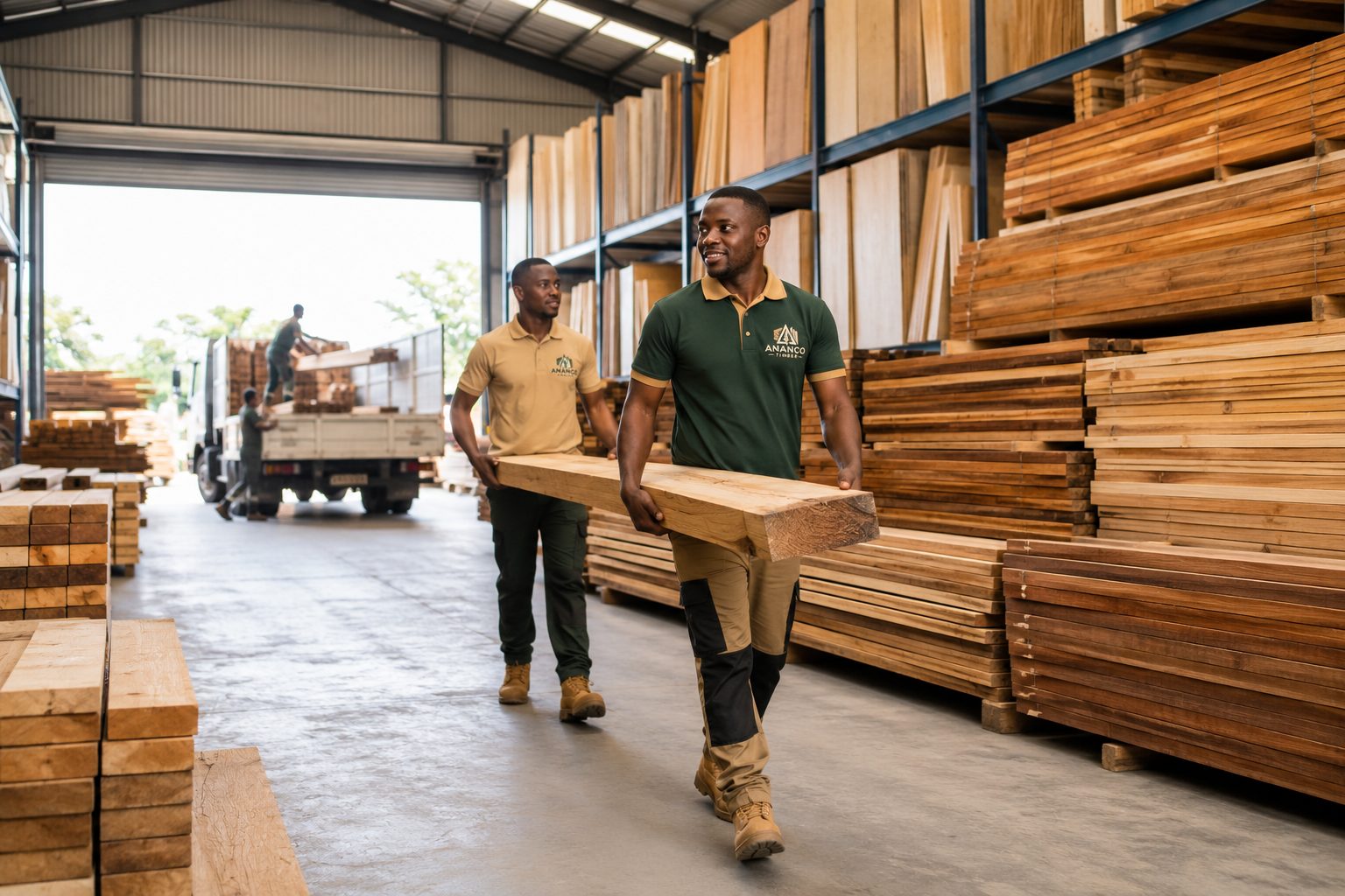 Ananco Timber lumber warehouse